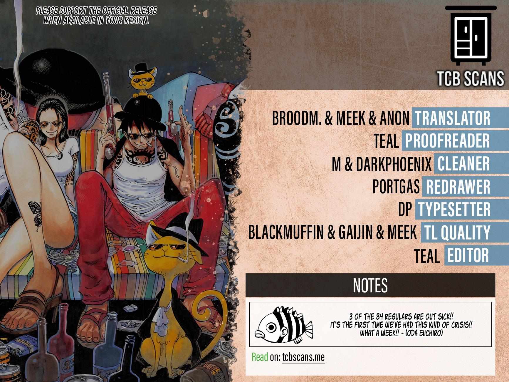 One Piece Chapter 1142 image 03